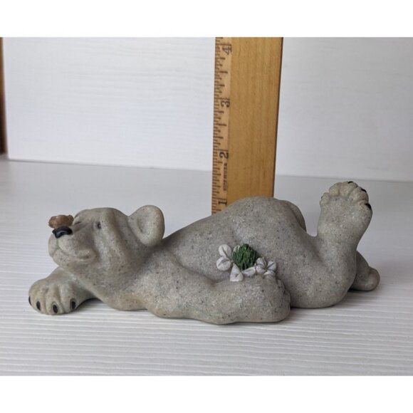 Quarry Critters Bear Figurine Buttercup 45435 Second Nature Design - Picture 3 of 9